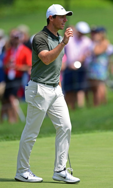 Cantlay’s ace helps put him among leaders in Memorial